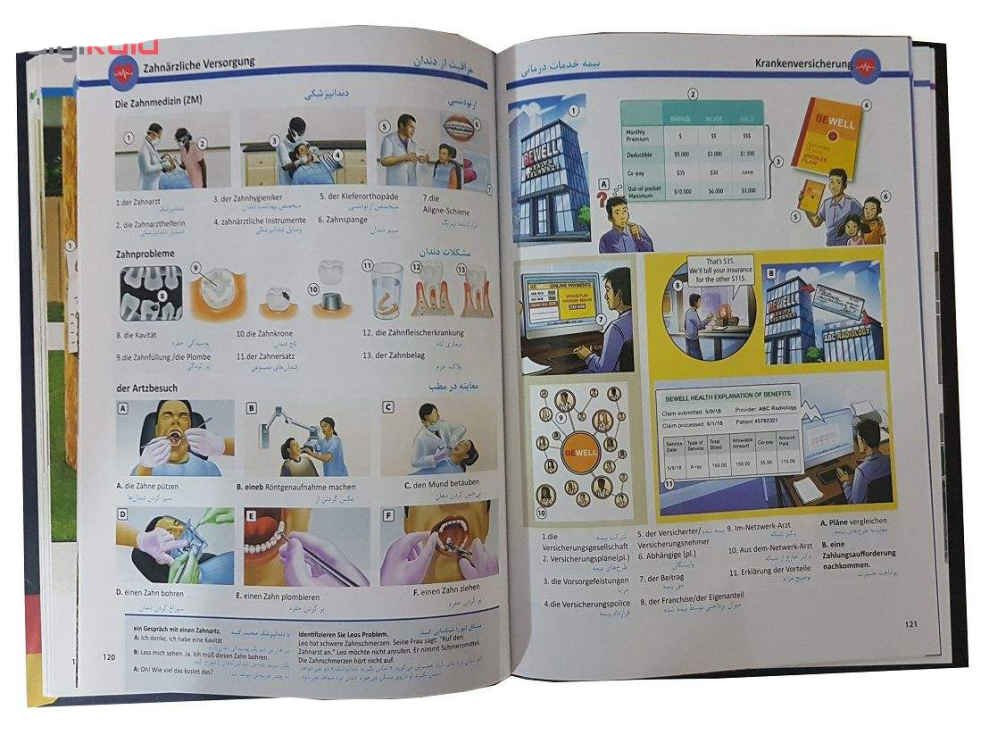 Dictionnaire illustré OPD Oxford allemand–persan