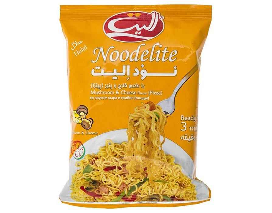 Nouilles instantanées – Elite Indomie – Saveur champignon & fromage, paquet de 20