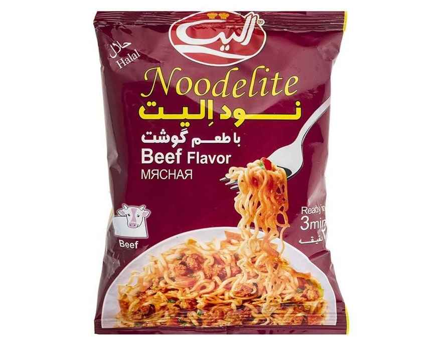 Nouilles instantanées – Elite Indomie – Saveur bœuf, paquet de 20