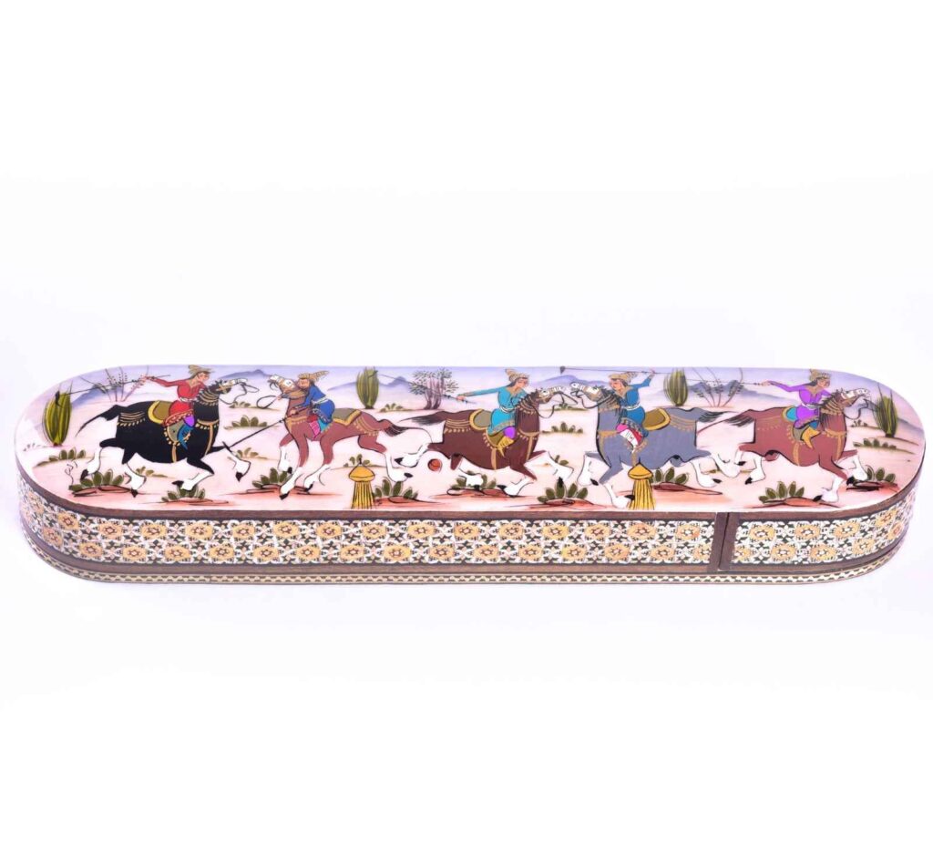 Boîte de Rangement pour Marteaux de Santur Persan Modèle Polo