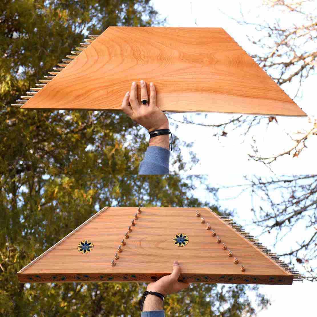 Santour Perse Roz – Instrument Iranien Artisanal par IranSaz