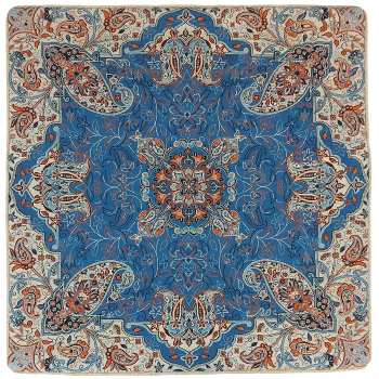 Coussin en Termeh Persan – Modèle Jameh | Coussin décoratif fait main