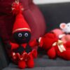 Amigurumi Poupée en Crochet Fait Main pour Nowruz – Hajji Firuz | Jouet en Peluche Doux