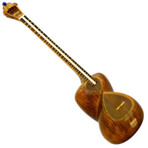 Instrument à cordes Tar persan – Fabriqué à la main par Iran-Saz, Modèle Shahkar