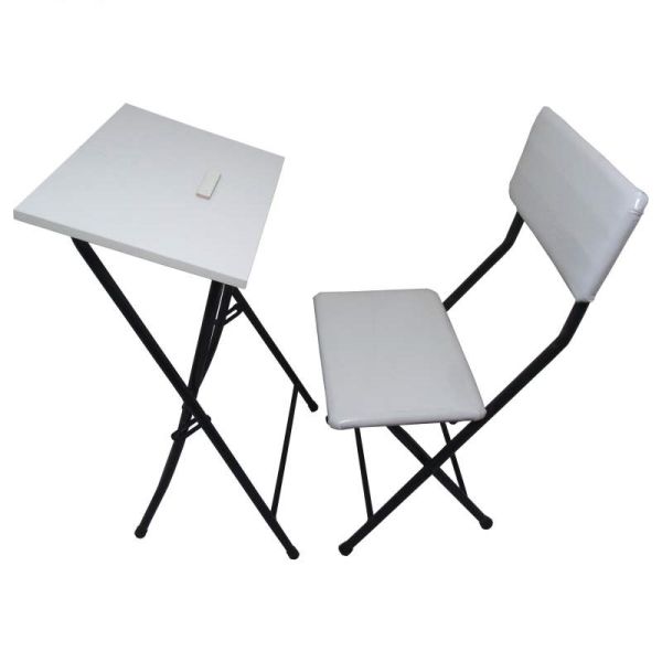 Ensemble de Chaise Empilable et Table de Prière pour Salah et Musulmans