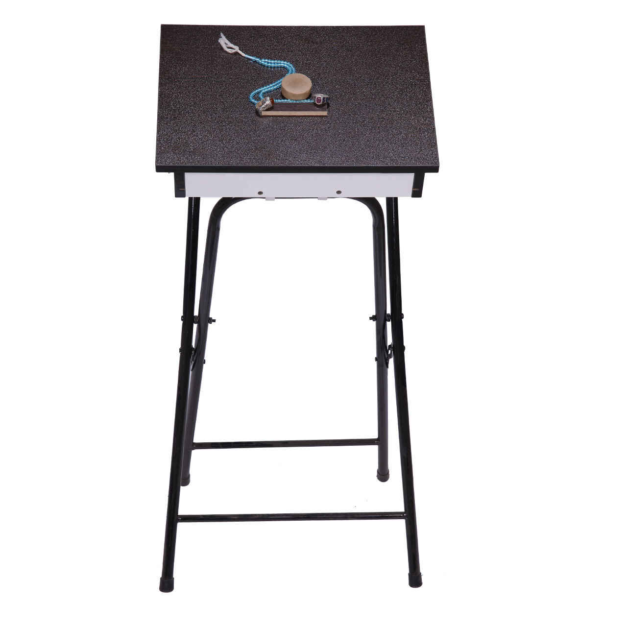 Table de prière empilable pour la salat des musulmans – Blanc