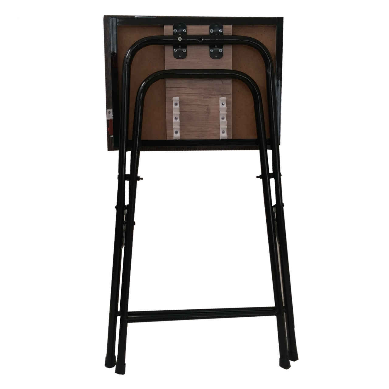 Table de prière empilable pour la salat des musulmans – Marron