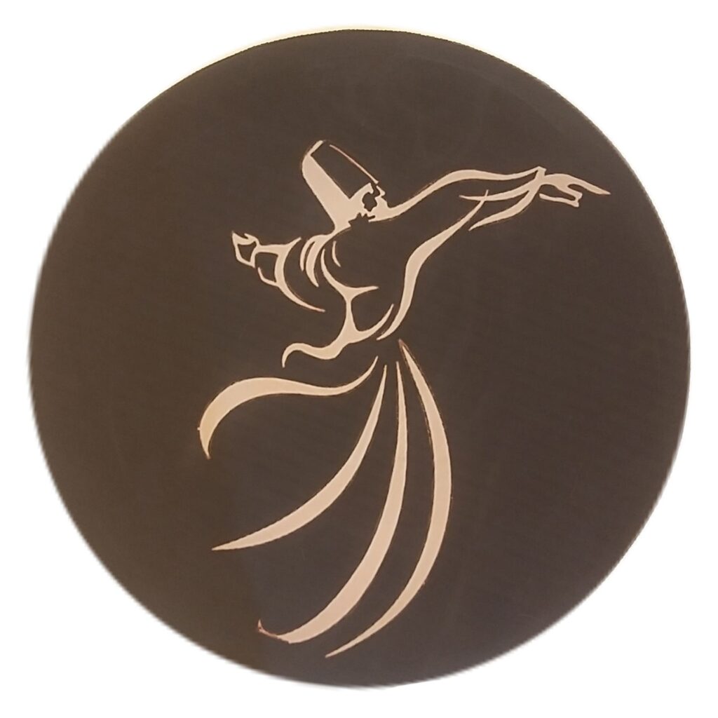 Tambourin Persan Daf - Modèle Sama Mawlana