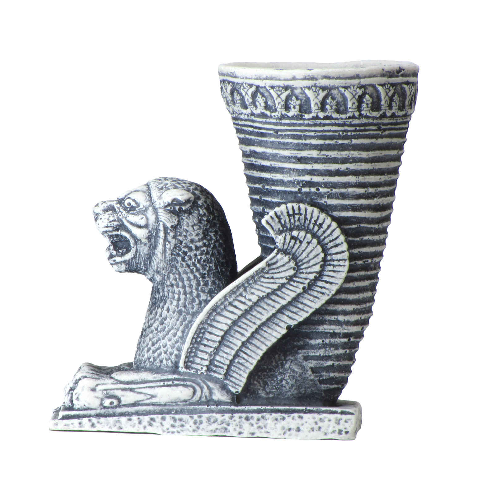 Figurine historique de rhyton de lion achéménide iranien