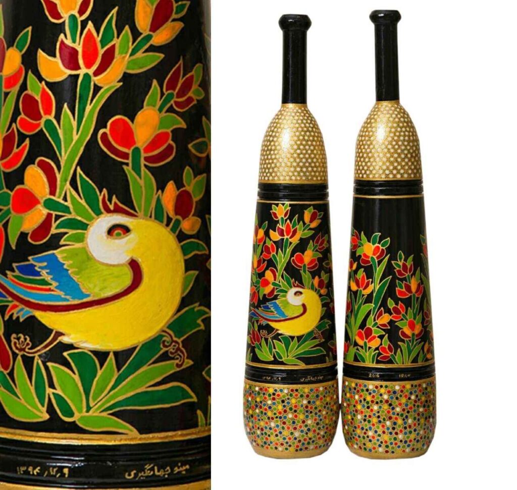 Cubes de Meel en bois persan Khatam de 4 kg chacun