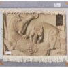Tapis persan figuratif noué à la main de Tabriz représentant Persépolis