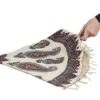 Nappe Persane : Impressions Traditionnelles Kalamkari d'Isfahan Boteh Jegheh