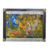 Tapis mural persan fait main de Tabriz représentant la miniature Dayereh Hasti