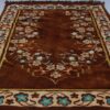 Tapis de Prière Islamique Rembourré en Velours Rouge avec Motif Floral pour Musulmans