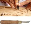 Ensemble de ciseaux à bois pour sculpture – Modèle HW08