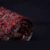 Tapis de prière en Termeh persan de luxe, Sajada rouge islamique