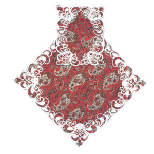 Tapis de prière de voyage pour musulman taille poche et portable Paisley