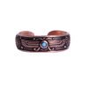 Ensemble de Bague et Bracelet en Cuivre Perse Modèle Fravashi