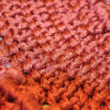 Tapis de sol macramé bohème tissé à la main – Couleur rouge