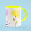 Mug en céramique persan - Poème en calligraphie
