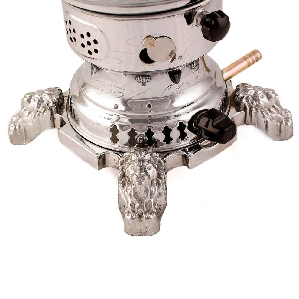 Machine à thé samovar à gaz persan design traditionnel 8 litres