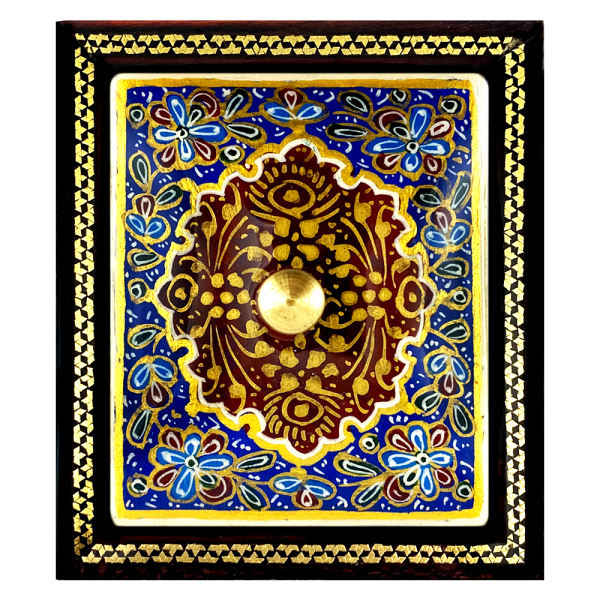 Boîte à Bijoux en Bois Artisanale avec Design Khatam Persan - King