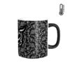 Mug en céramique persan thermoréactif - Calligraphie