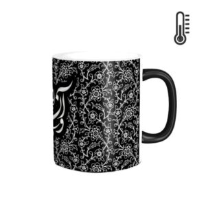 Mug en céramique persan thermoréactif – Calligraphie