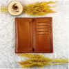Portefeuille en cuir persan avec design Love