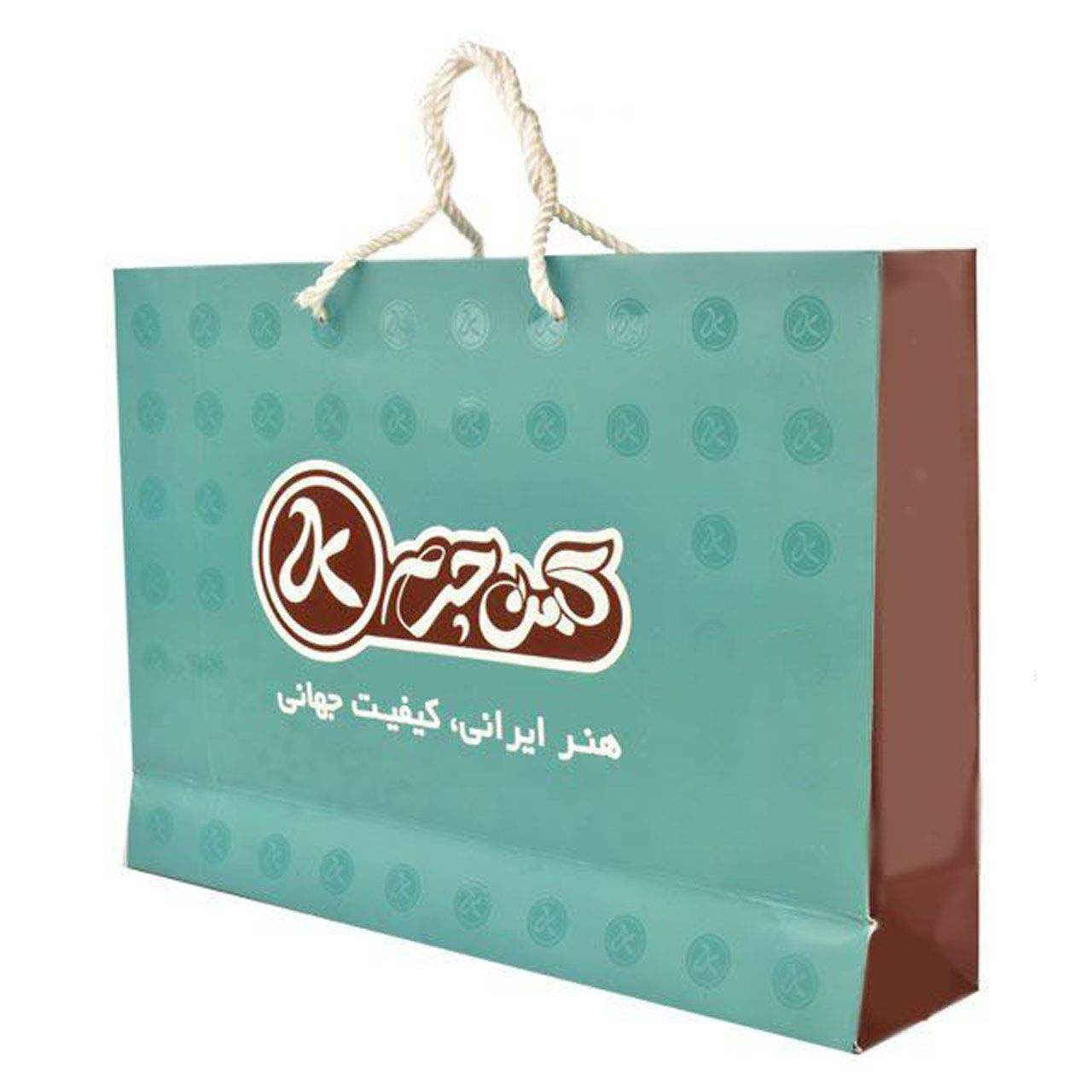 Portefeuille en cuir persan avec design Faravahar