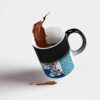 Mug en céramique persan thermoréactif - Poème de Rumi