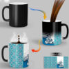 Mug en céramique persan thermoréactif - Poème de Rumi