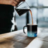 Mug en céramique persan thermoréactif - Poème de Rumi