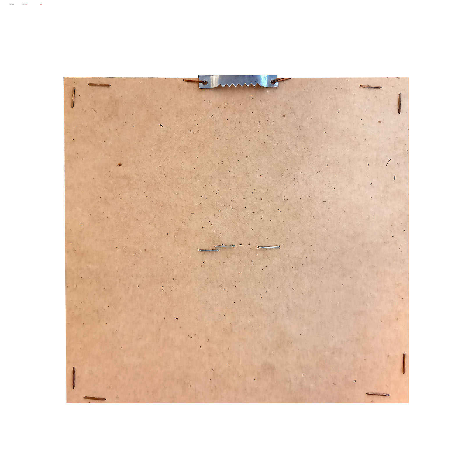 Carreau persan décoratif encadré – Motif de calligraphie : Poème romantique