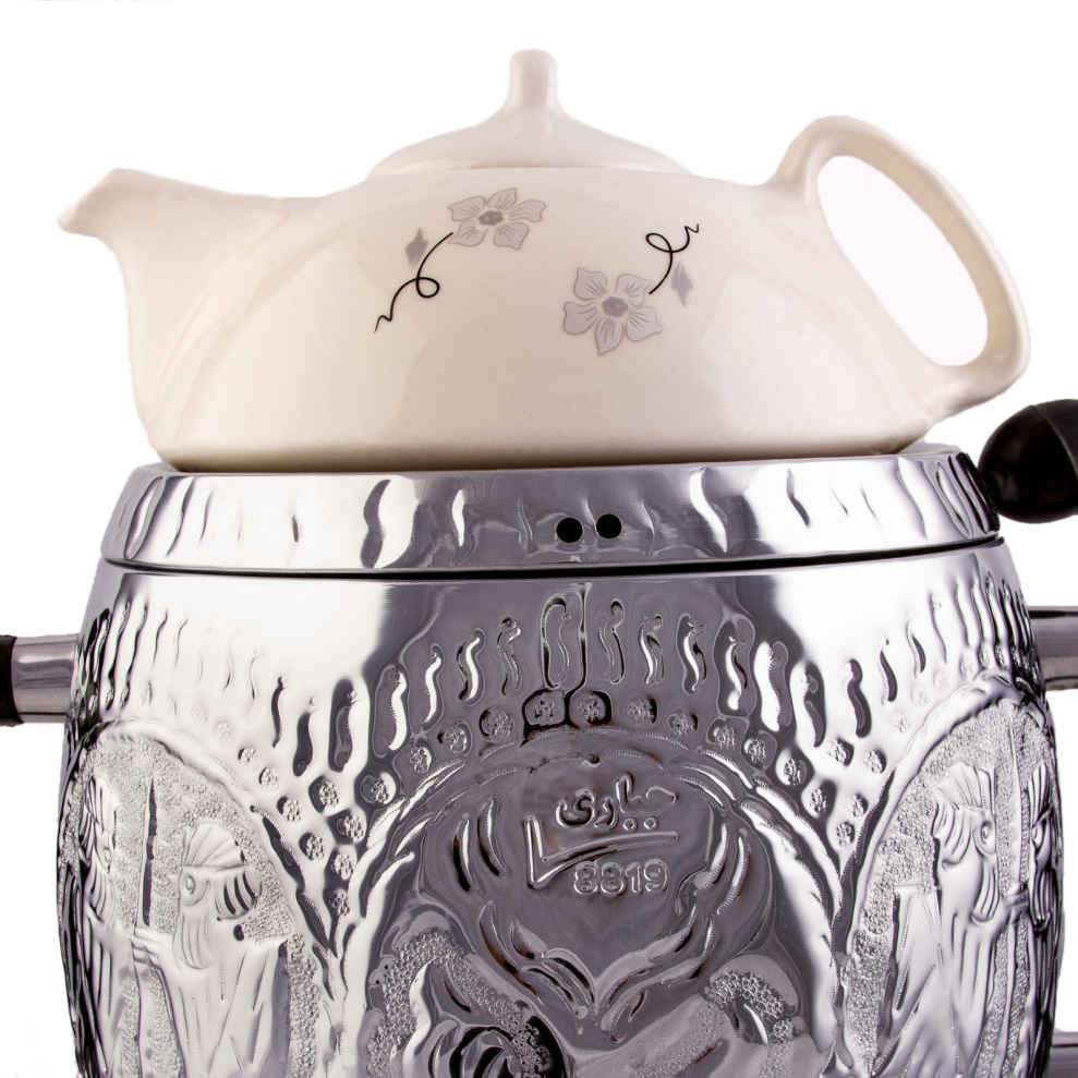 Machine à thé samovar à gaz avec théière 6 litres