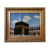Tapis mural islamique noué à la main Kaaba