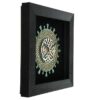 Horloge Murale Islamique avec Incrustation du Nom du Prophète Muhammad