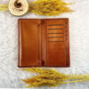 Portefeuille en cuir persan avec design Hamoun