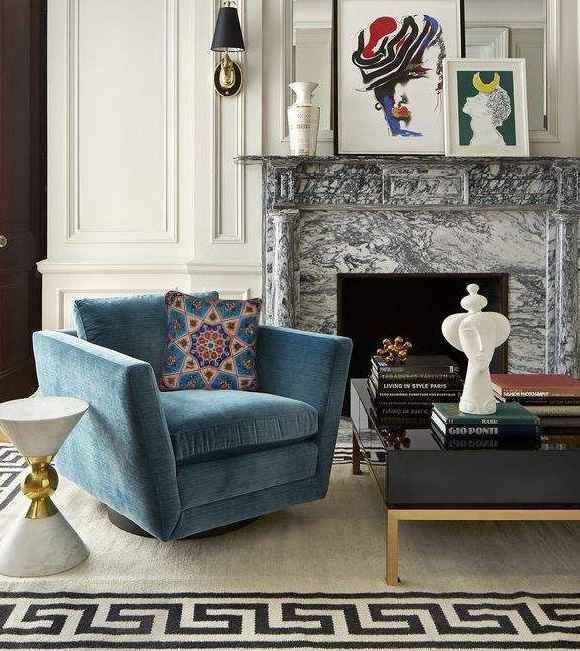 Housse de coussin en velours persan – Design Inspiré de Miniature (Set de 2)