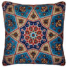 Housse de coussin en velours persan - Design Inspiré de Miniature (Set de 2)