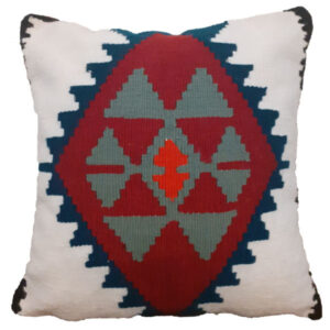 Housse de Coussin Kilim Persan – G781 Tissé à la Main (Lot de 2)