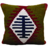 Housse de Coussin Kilim Persan - Design Jajim Tissé à la Main