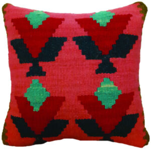 Housse de Coussin Kilim Persan – Design Jajim Tissé à la Main
