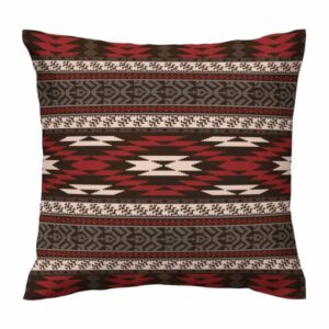 Housse de coussin en velours persan – Design Tradition Imprimée (Set de 2)