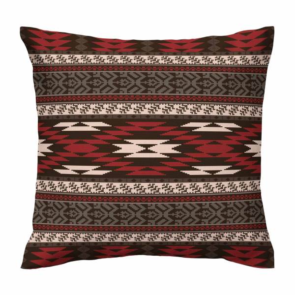 Housse de coussin en velours persan - Design Tradition Imprimée (Set de 2)