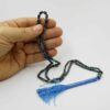 Persian Neyshabur Turquoise Rosary: Prayer 101 Beads Handcrafted Tasbih