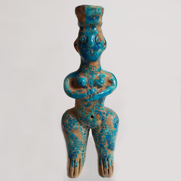 Figurine historique de la déesse Amlash - Figurine perse ancienne