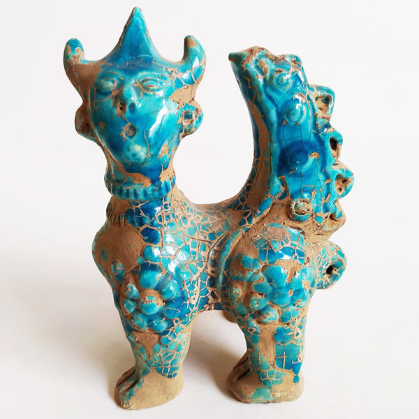Figurine historique du gardien Atropate - Figurine perse ancienne