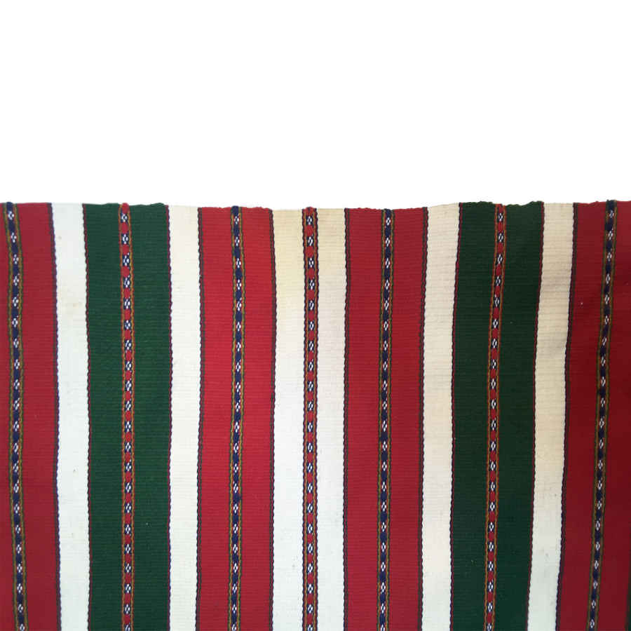 Tapis Jajim persan authentique tissé à plat rayé Barbod