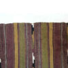 Tapis Jajim persan authentique tissé à plat rayé Tabassom